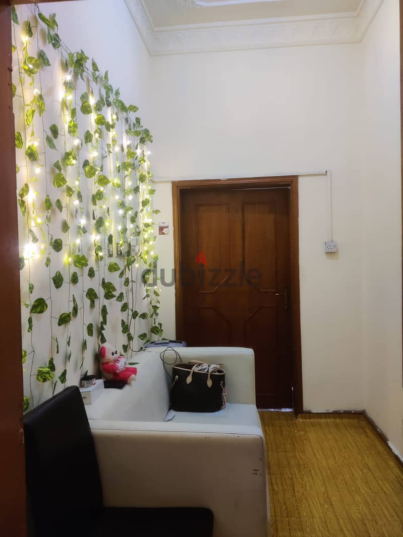 Fully furnished spacious 1 Bhk with 2 halls. Available from May 4