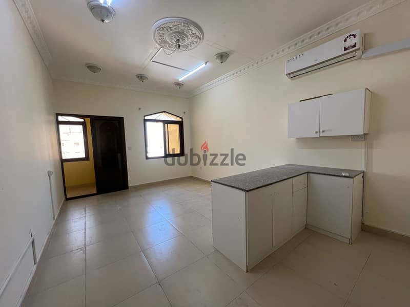 READY TO OCCUPY ONE BHK WITH BALCONY FOR RENT IN AL THUMAMA 2