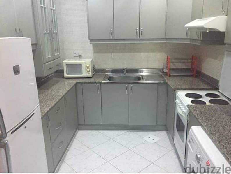 MONTHLY RENTAL 1BHK ( KAHRAMAA, WIFI AND CLEANING FREE) 2