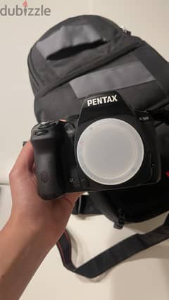 Pentax K-50 Camera + Carrier Bag + 2 Lenses for Sale 0
