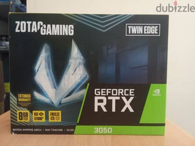 Graphic Card Zotac  Gaming GeForce RTX 3050 Twin Edge