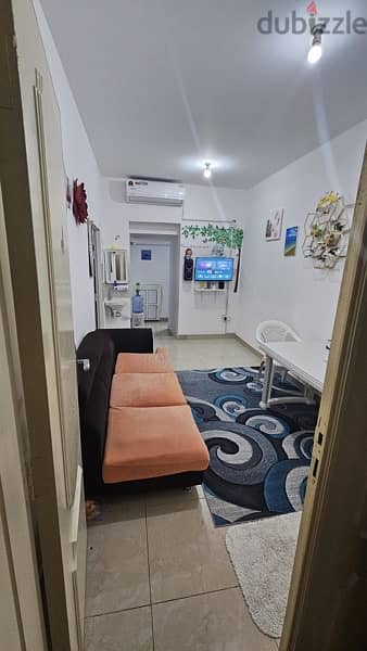furnished one bhk for rent in new salatha near Al arabi stadium 11