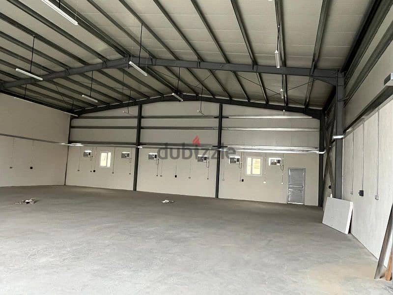 For rent stores in industrial area 3