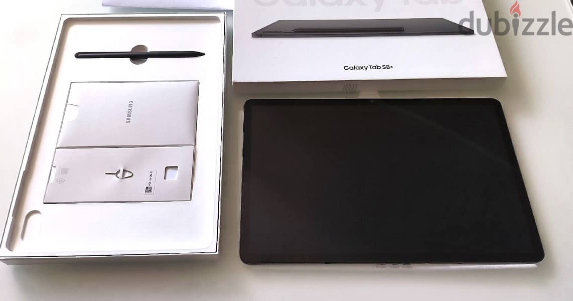 Samsung - Galaxy Tab S8 Plus - 12.4" 256GB - Wi-Fi - S-Pen 0
