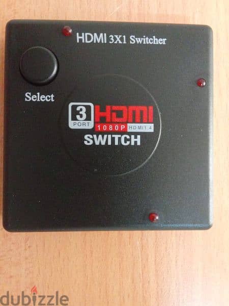 HDMI Switch 3x1 Switcher 1