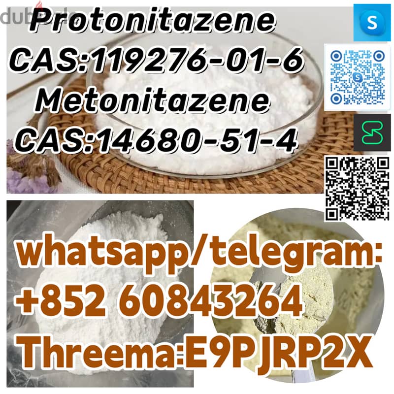 Protonitazene CAS:119276-01-6 Metonitazene CAS:14680-51-4 whatsapp/tel 0