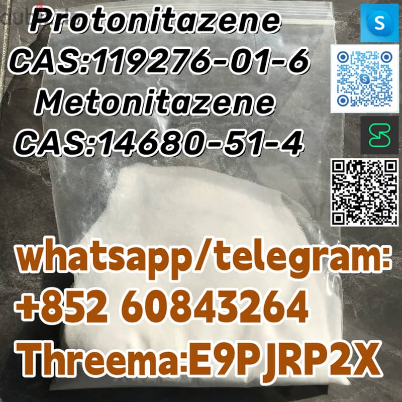 Protonitazene CAS:119276-01-6 Metonitazene CAS:14680-51-4 whatsapp/tel 2