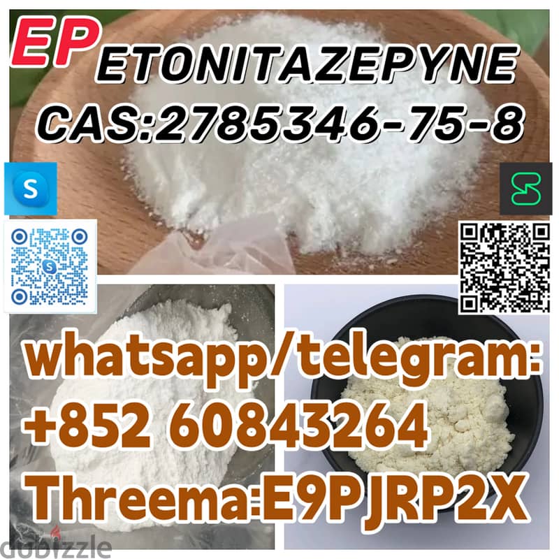 ETONITAZEPYNE  CAS:2785346-75-8 whatsapp/telegram:+852 60843264 Threem 2