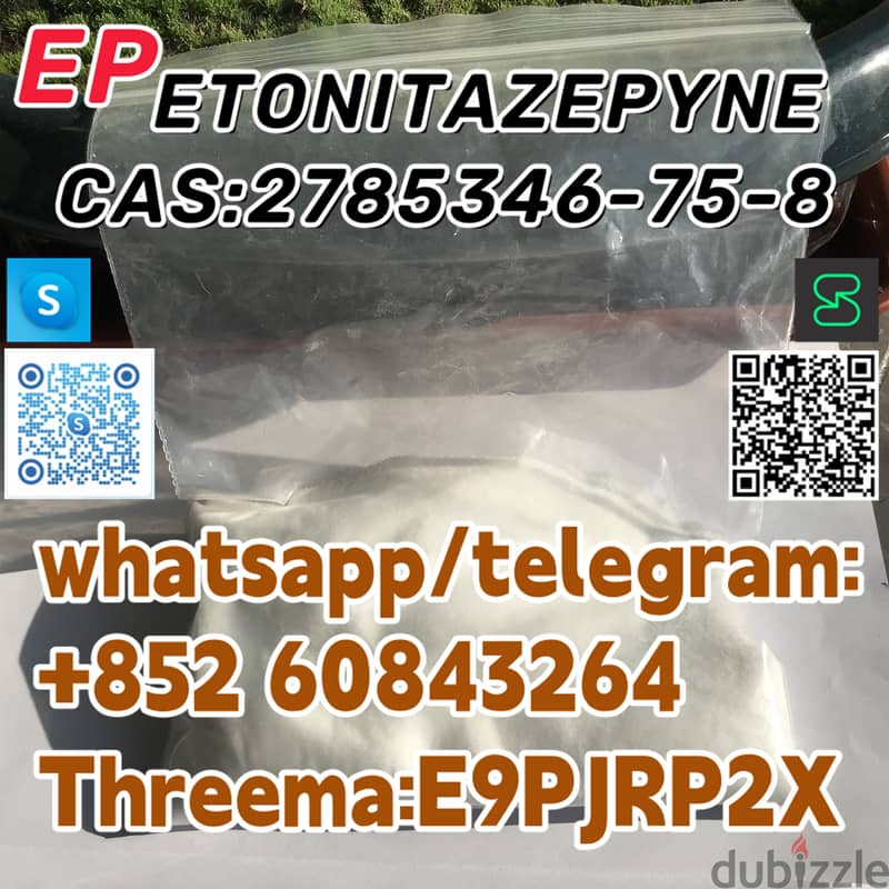 ETONITAZEPYNE  CAS:2785346-75-8 whatsapp/telegram:+852 60843264 Threem 3