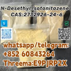 +852 60843264N-Desethyl lsotonitazene   CAS:2732926-24-6 0