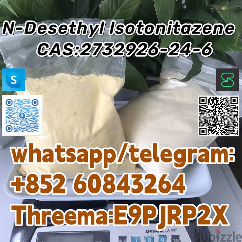 +852 60843264N-Desethyl lsotonitazene   CAS:2732926-24-6 3