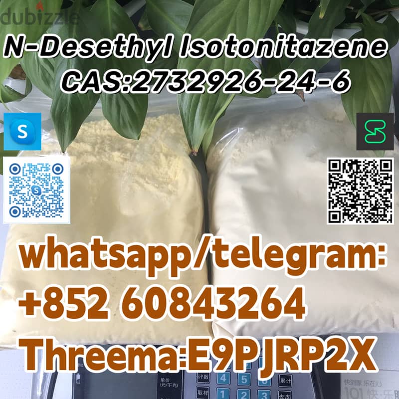 +852 60843264N-Desethyl lsotonitazene   CAS:2732926-24-6 4