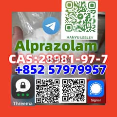 Alprazolam  CAS:28981-97-7+852 57979957 0