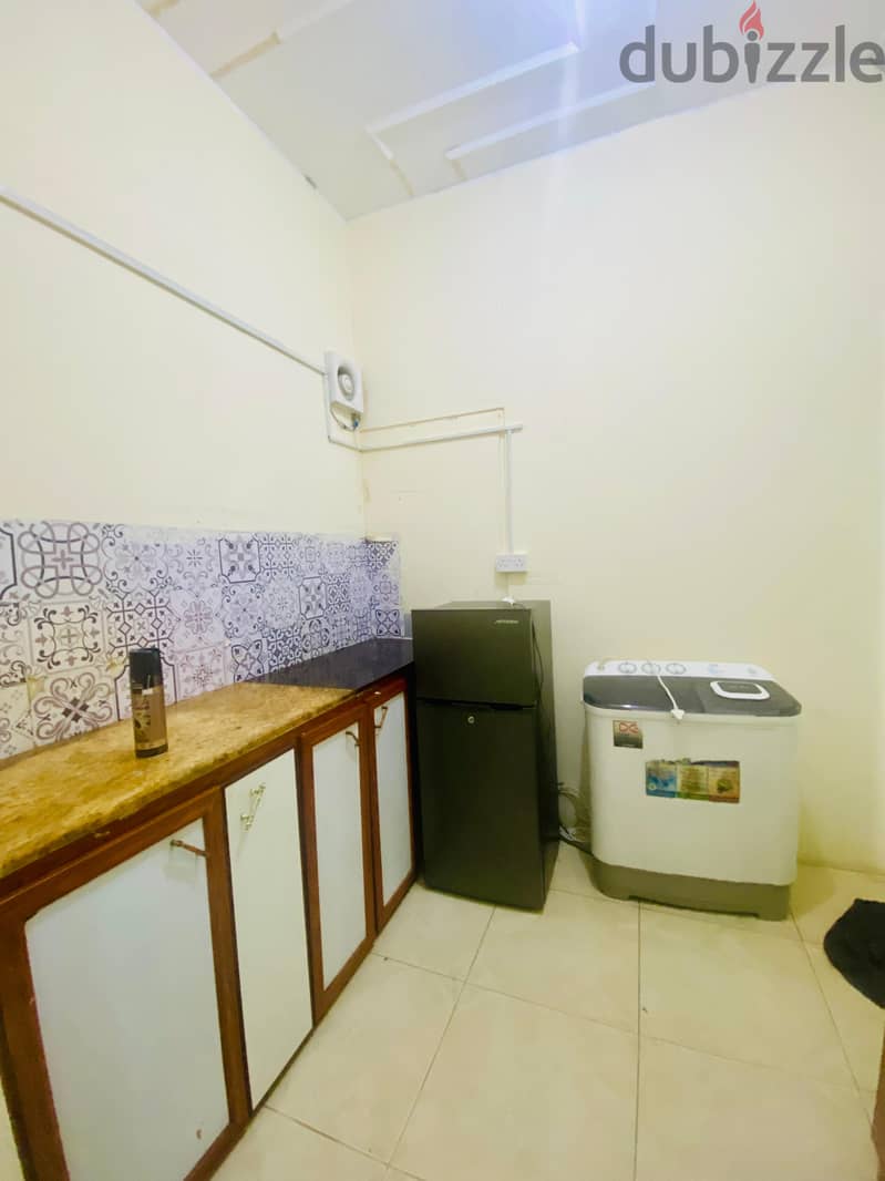 Semi furnished studio for rent in wakrah for family or ladie staff 1