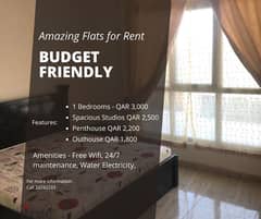 Available; Budget Friendly Flats