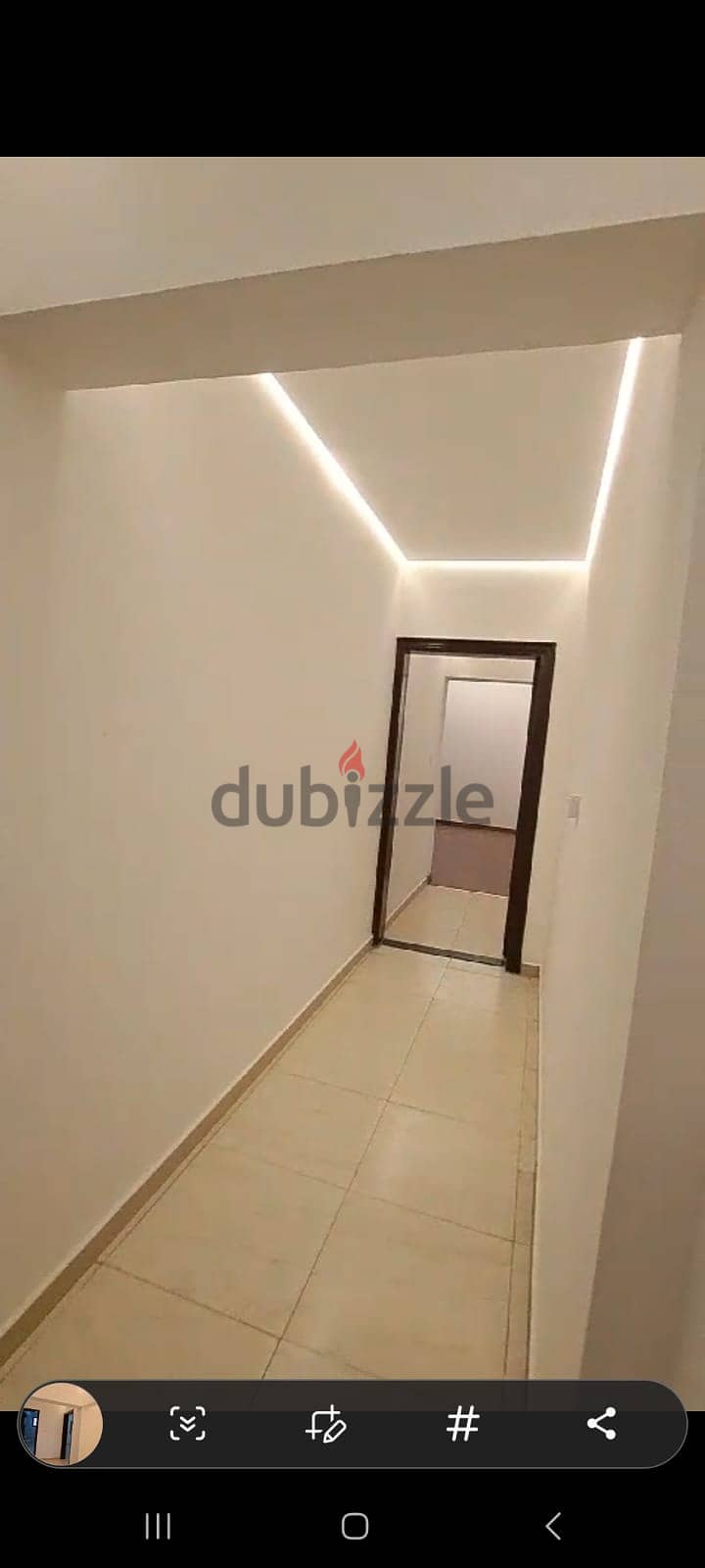 For rent flat (Ground floor apartment) in compound in Al Nasr 3bhk 18