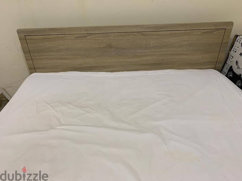 Matress with Bed Frame Kibg Size 3