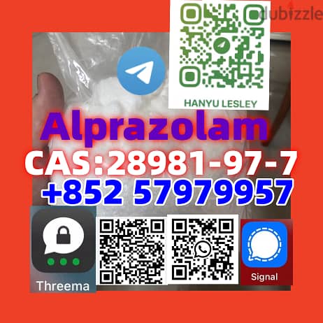 Alprazolam  CAS:28981-97-7 +852 57979957 0