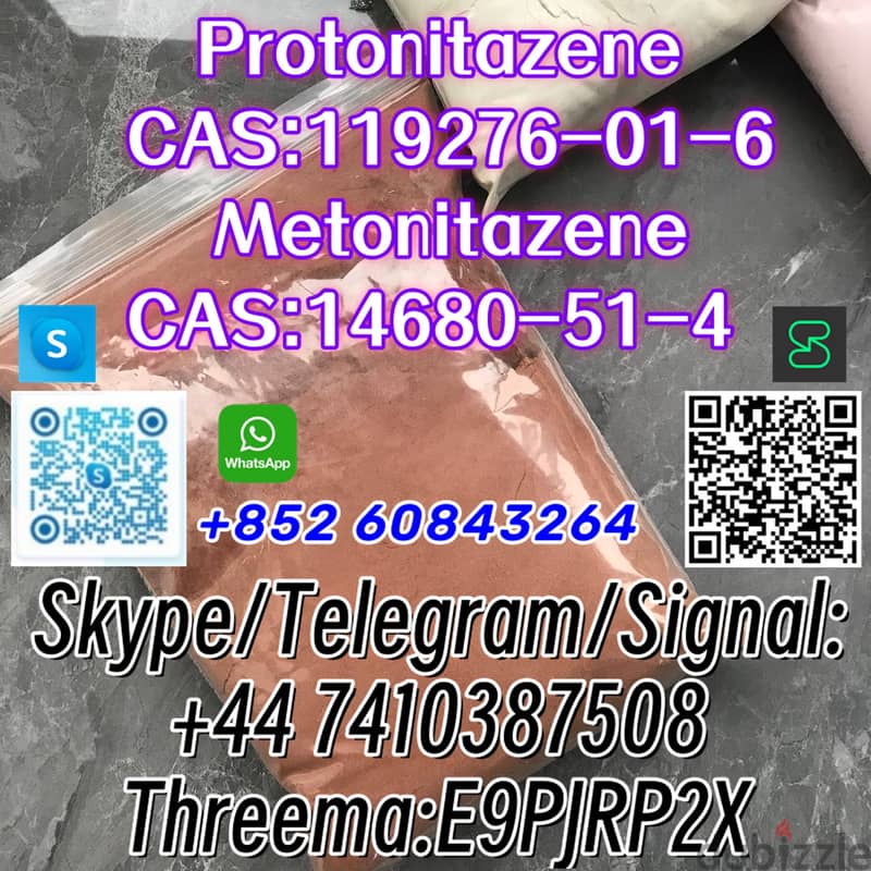 Protonitazene CAS:119276-01-6 Metonitazene +44 7410387508 2