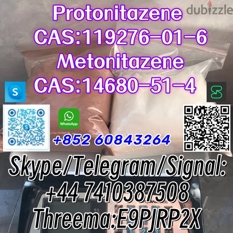 Protonitazene CAS:119276-01-6 Metonitazene +44 7410387508 3