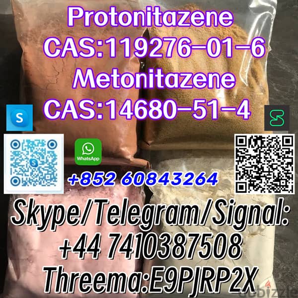 Protonitazene CAS:119276-01-6 Metonitazene +44 7410387508 4