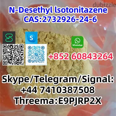 N-Desethyl lsotonitazene   CAS:2732926-24-6 +44 7410387508 5