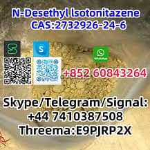 N-Desethyl lsotonitazene   CAS:2732926-24-6 +44 7410387508 11