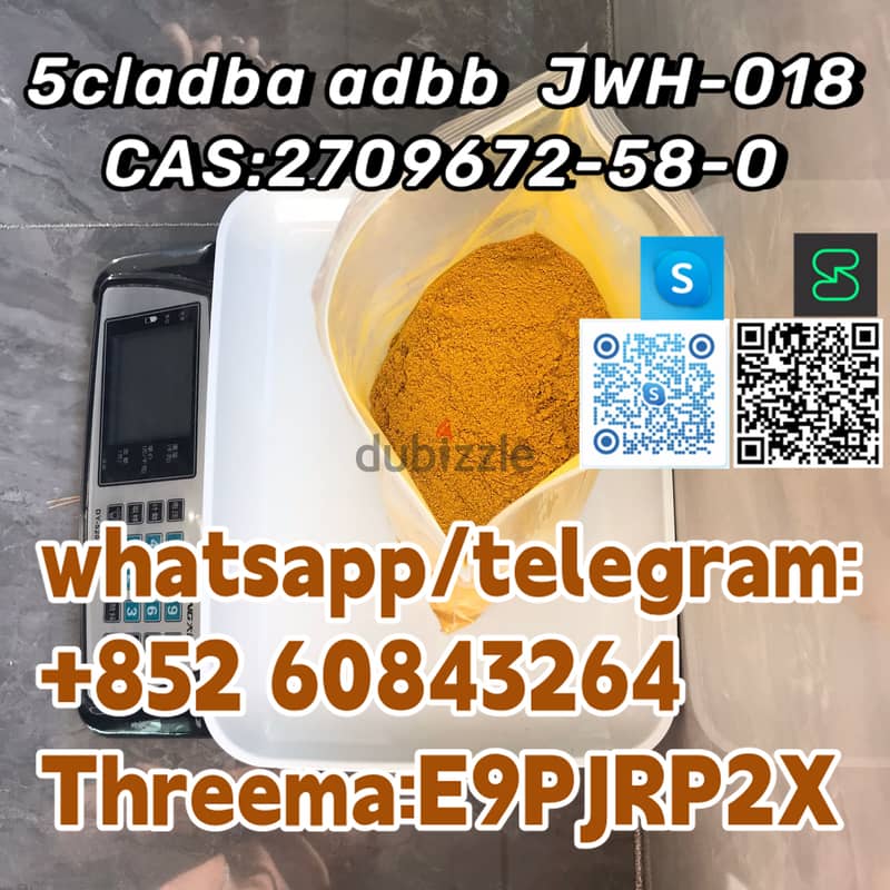 5cladba adbb  JWH-018 CAS:2709672-58-0  whatsapp/telegram:+852 6084326 1