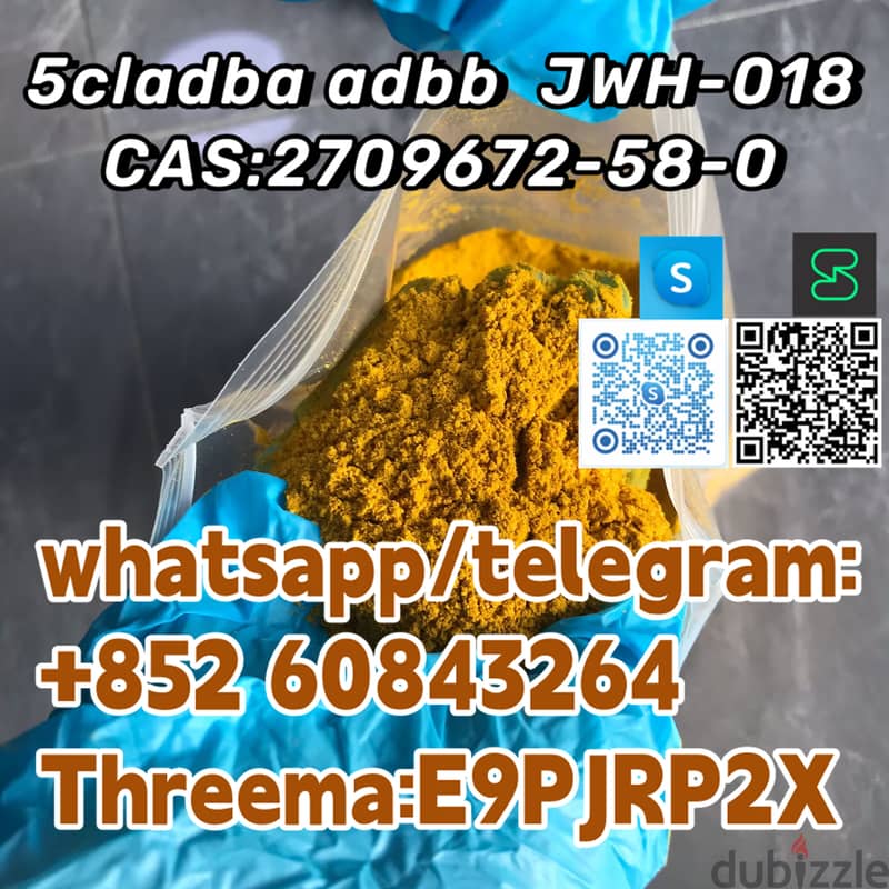 5cladba adbb  JWH-018 CAS:2709672-58-0  whatsapp/telegram:+852 6084326 3