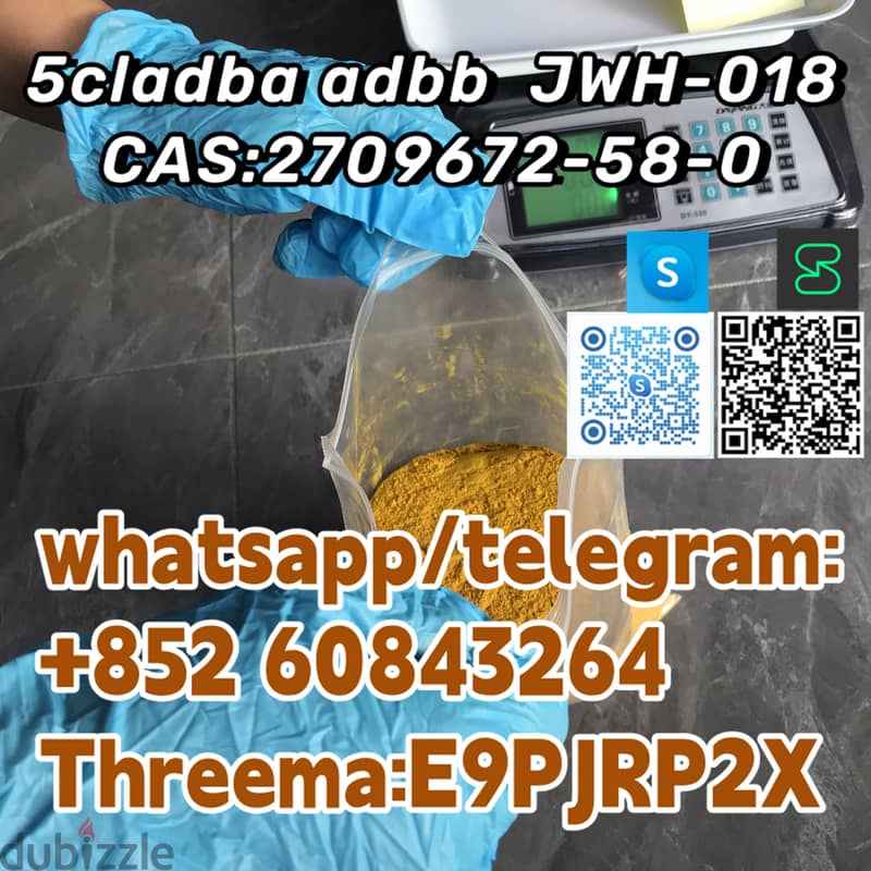 5cladba adbb  JWH-018 CAS:2709672-58-0  whatsapp/telegram:+852 6084326 4