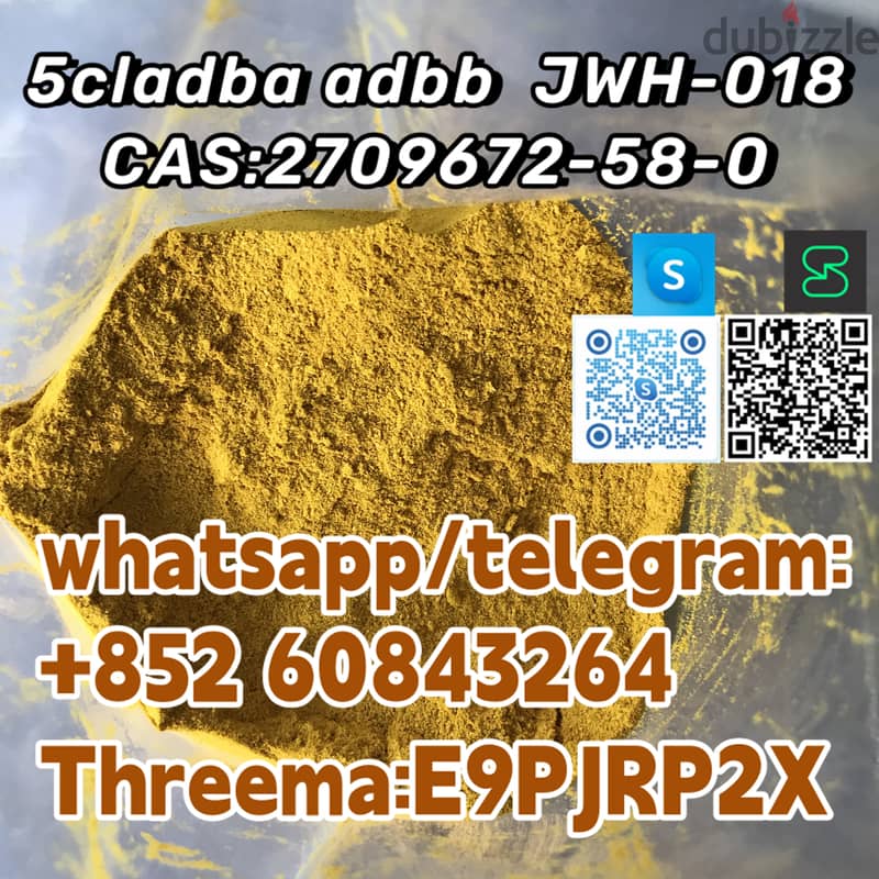5cladba adbb  JWH-018 CAS:2709672-58-0  whatsapp/telegram:+852 6084326 7