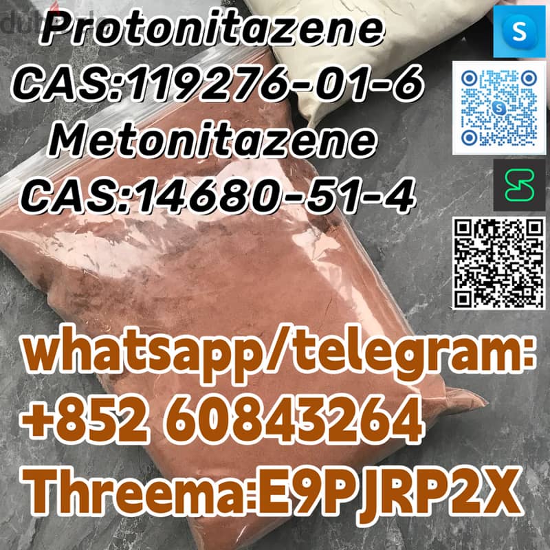 Protonitazene CAS:119276-01-6 Metonitazene CAS:14680-51-4 whatsapp/tel 3
