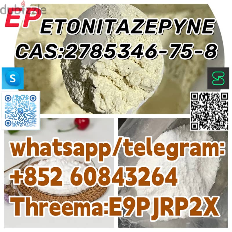 ETONITAZEPYNE  CAS:2785346-75-8 whatsapp/telegram:+852 60843264 Threem 8