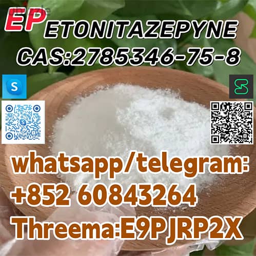ETONITAZEPYNE  CAS:2785346-75-8 whatsapp/telegram:+852 60843264 Threem 11