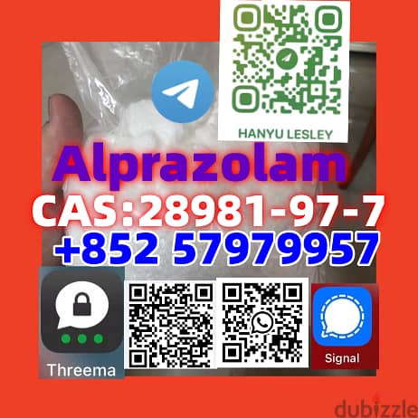 Alprazolam  CAS:28981-97-7 +852 57979957 0