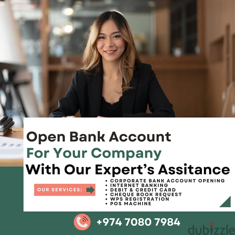 Open a bank account for your business 0
