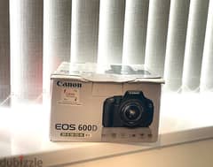 Canon E O S 600 D Kit w / EF-S 18 - 55 mm Lens 0