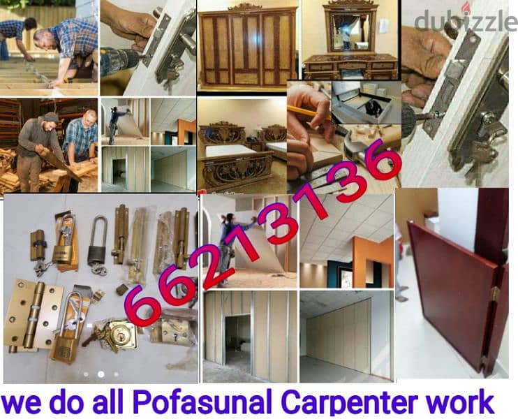 Carpenter Any services work Any Time no 1