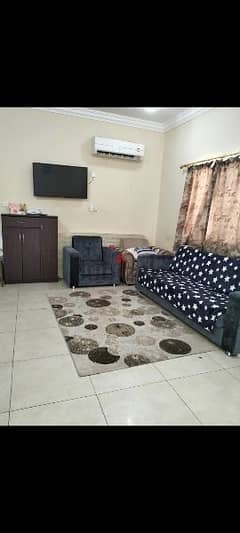 1bhk full furnished for 2 months with private tares alkhore