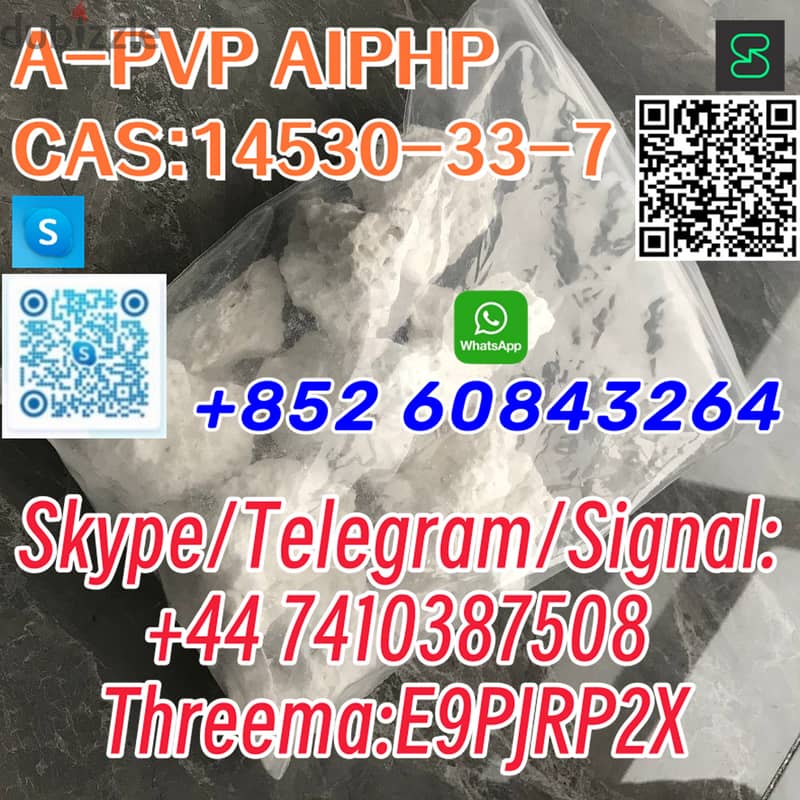 A-PVP AIPHP  CAS:14530-33-7  Skype/Telegram/Signal: +44 7410387508 Thr 1