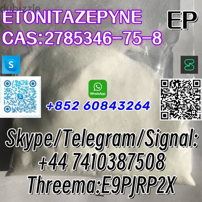 ETONITAZEPYNE  CAS:2785346-75-8  Skype/Telegram/Signal: +44 7410387508 0