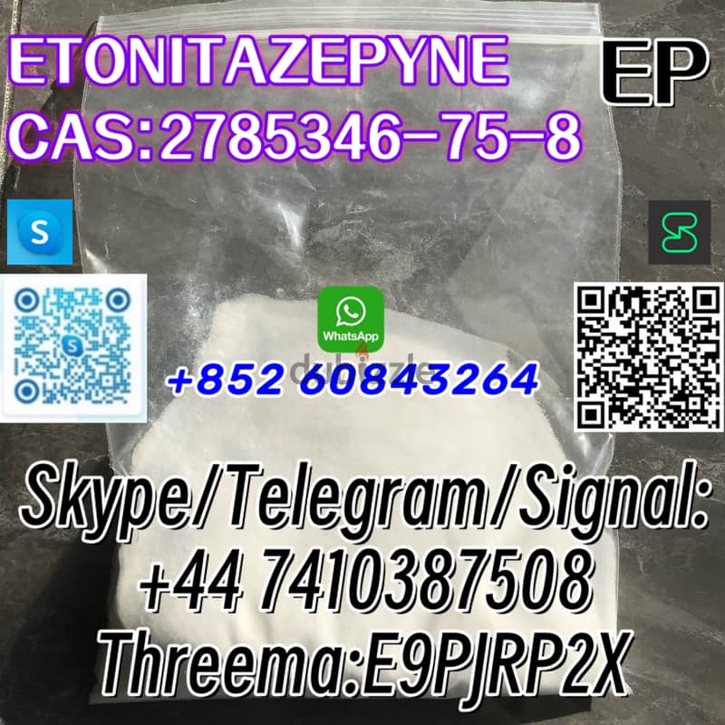 ETONITAZEPYNE  CAS:2785346-75-8  Skype/Telegram/Signal: +44 7410387508 6