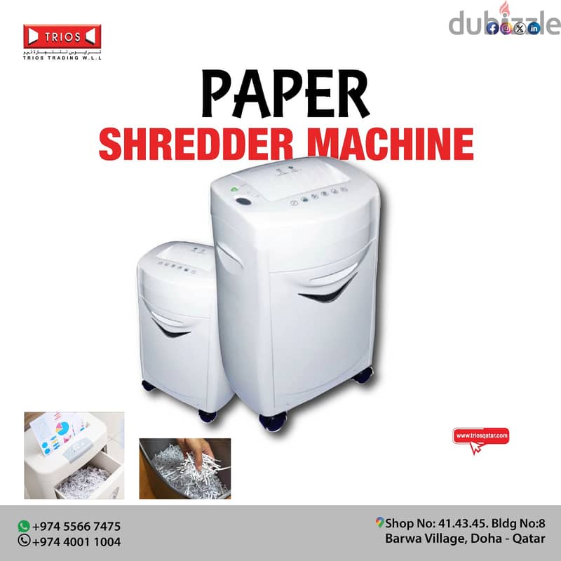 PAPER SHREDDER MACHINE 0