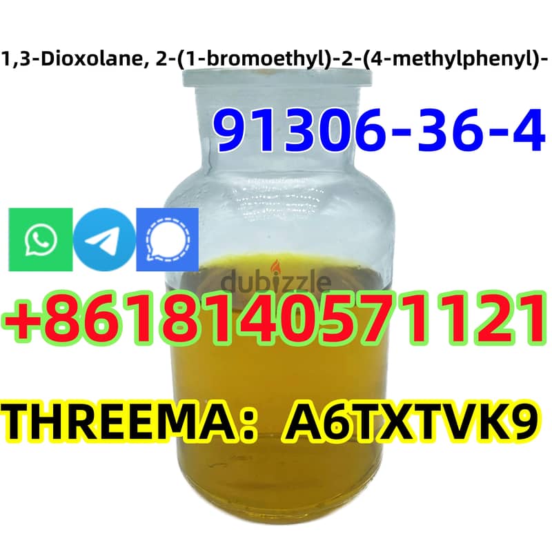 CAS 91306-36-4 Chemical Raw Material 2-(1-bromoethyl)-2-(p-tolyl)-1,3- 1
