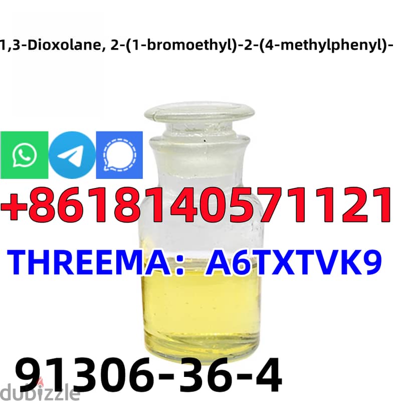 CAS 91306-36-4 Chemical Raw Material 2-(1-bromoethyl)-2-(p-tolyl)-1,3- 2