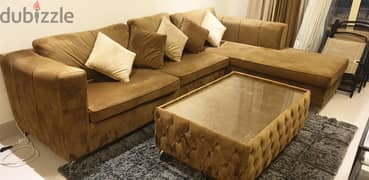 Sofa and middle table
