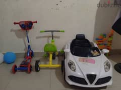 kids electric charge able car