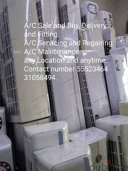 Used Air Conditioner for Sale and Servicing 1