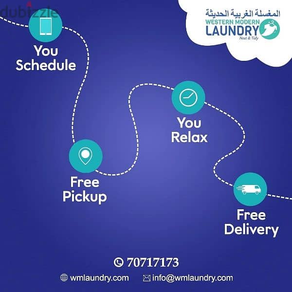 Free Laundry Pickup & Delivery 8