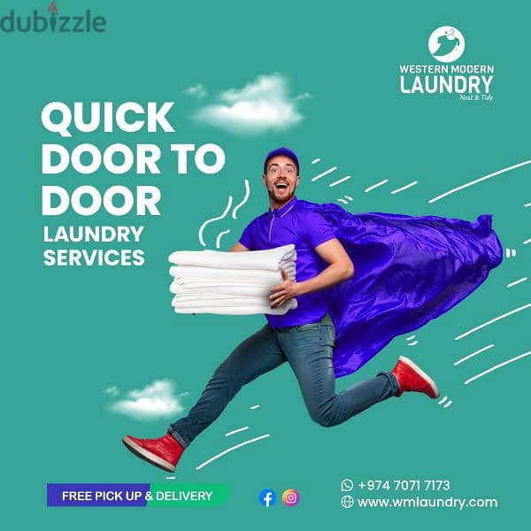 Free Laundry Pickup & Delivery 9